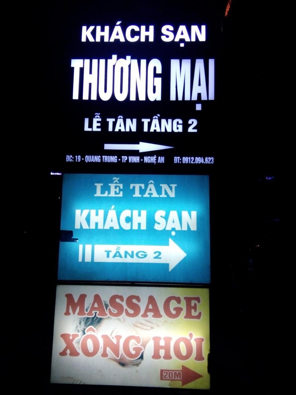 Khach San Thuong Mai Hotel Yen Thinh Esterno foto